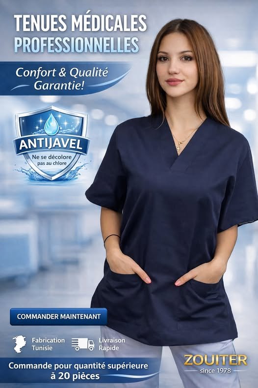 Tenues médicales professionnelles ZOUITER