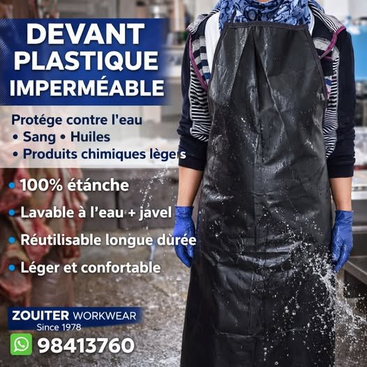 Tabliers imperméables ZOUITER